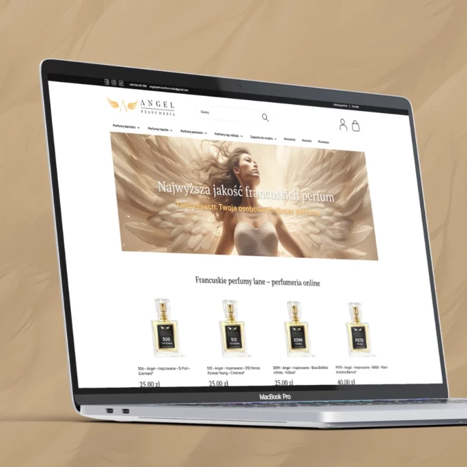 Profesjonalne tworzenie sklepu internetowego z perfumami – wdrożenie Shoper